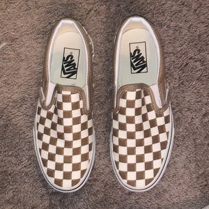 Checkered vans